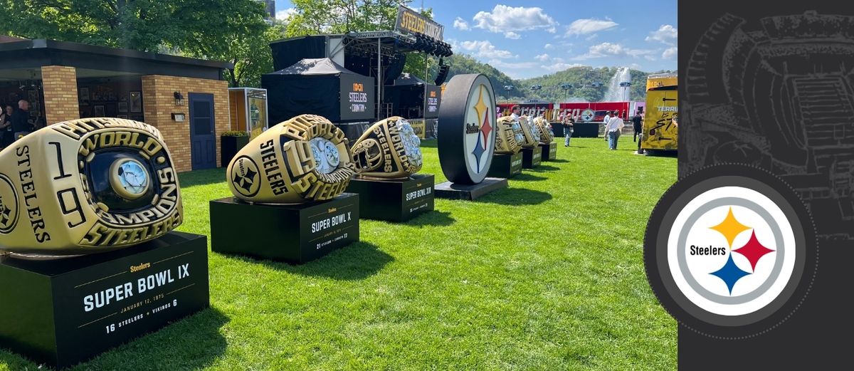 Quite the scene for the NFL Draft taken in Pittsburgh (Steelers)